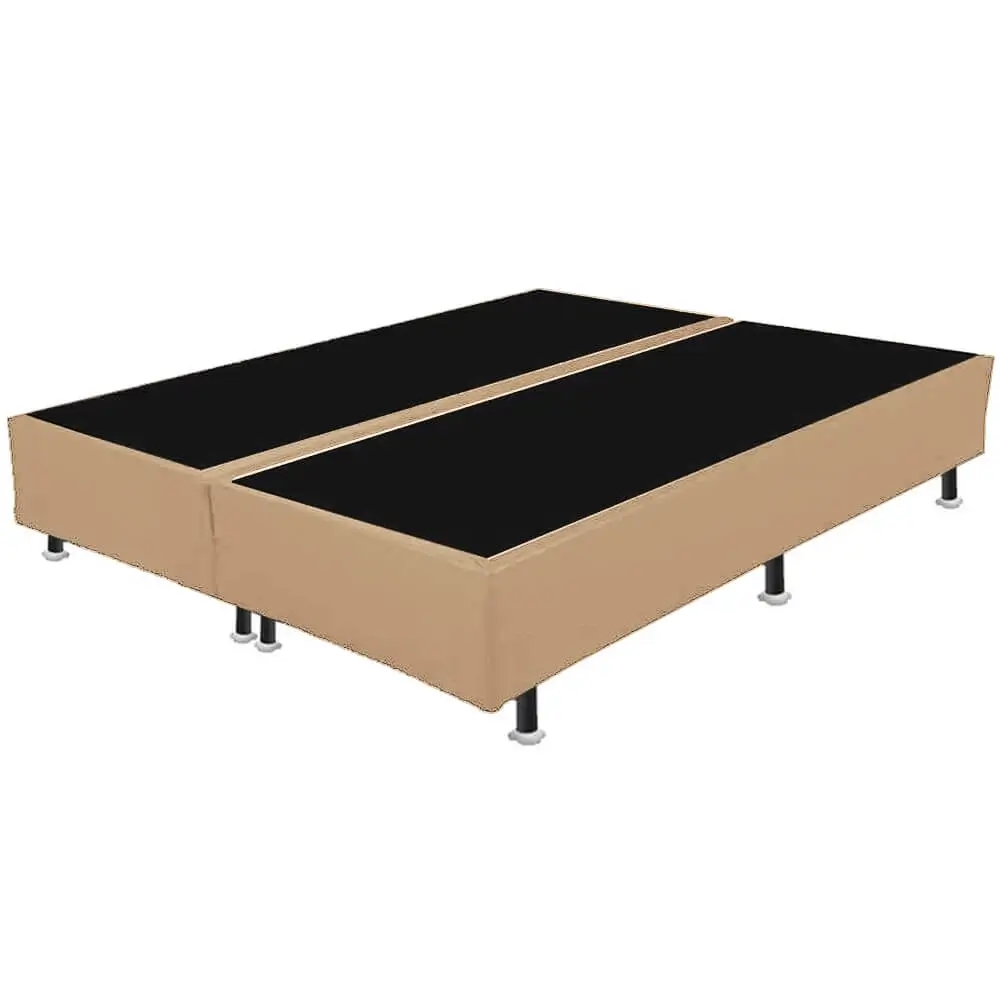 Base Bipartida Casal Universal em Suede 37x188x138 - Imagem 4