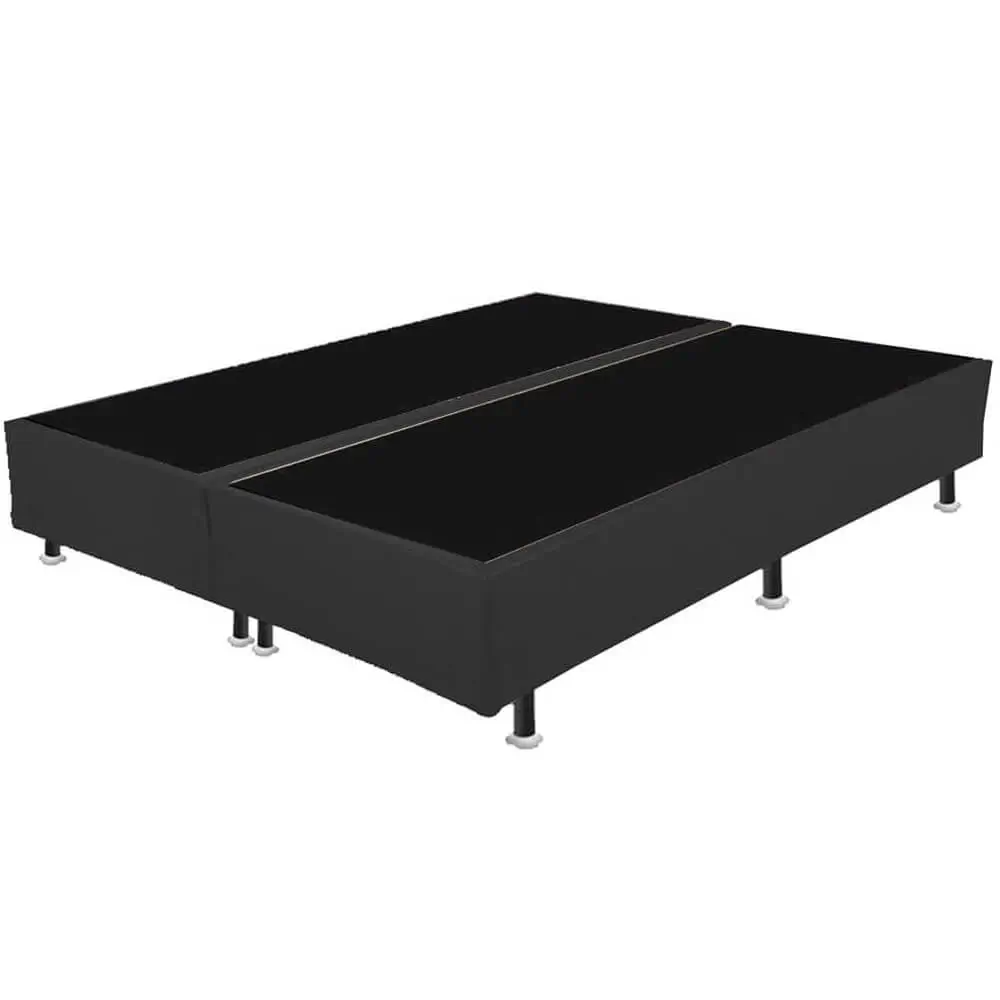 Base Bipartida Casal Universal em Suede 37x188x138 - Imagem 3