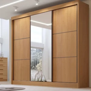 Guarda Roupa Cristal Casal 3 Portas 6 Gavetas D Doro